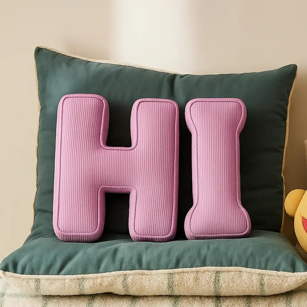 Coussin de canapé en velours côtelé doux et accueillant