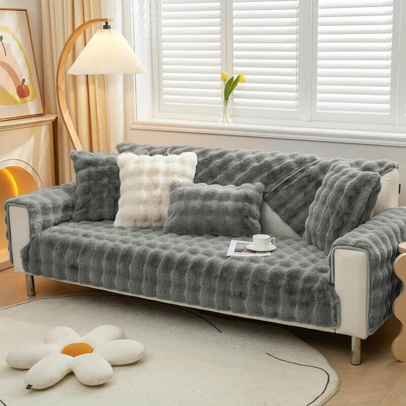 Acheter Housse de canapé d'hiver épaisse en peluche, coussin de canapé antidérapant pour salon, housse de canapé universelle douce, serviette arrière, tapis de canapé sectionnel Acheter Housse de canapé d'hiver épaisse en peluche, coussin de canapé antidérapant pour salon, housse de canapé universelle douce, serviette arrière, tapis de canapé sectionnel