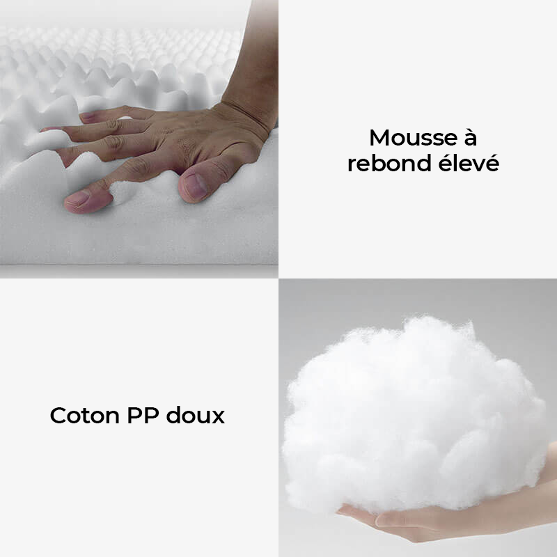 Lit Orthopédique Amovible Épais et Imperméable pour Chien