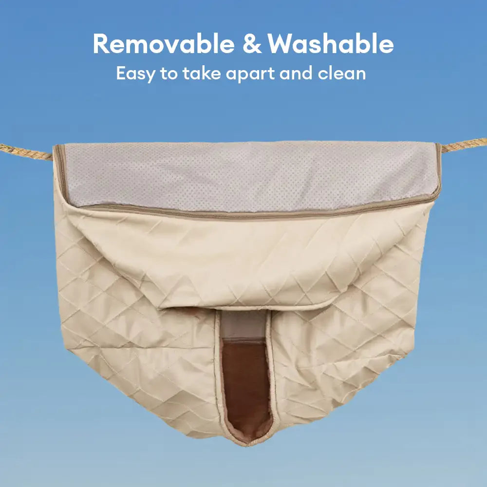 Lit pour chien carré en faux cuir Cozy Diamond pour chiots