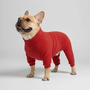 Pyjama polaire confortable pour chien vêtements de nuit idéaux pour grands chiens