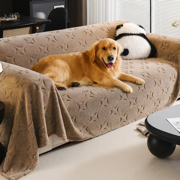 Jeté de canapé housse de canapé décorative en jacquard texturé crème