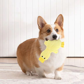 Jouet mignon pour chien en forme de canard avec sifflet