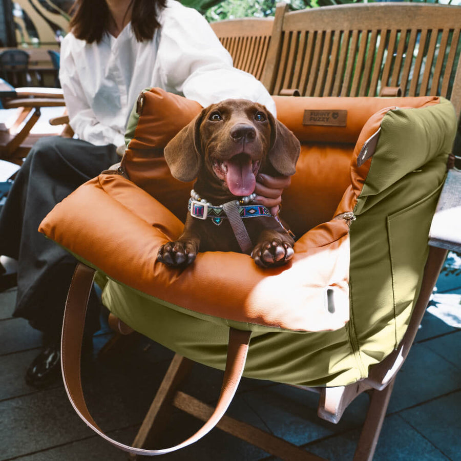 Si ge d appoint pour chien en similicuir urban voyager