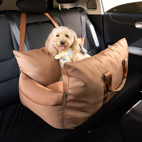 Bras de voiture siège pour chien lit de transport pour animaux de compagnie Console  centrale chenil de sécurité antidérapant pour fournitures d'extérieur