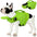 Gilet de sauvetage pour chien avec support de menton amovible