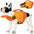Gilet de sauvetage pour chien avec support de menton amovible