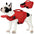 Gilet de sauvetage pour chien avec support de menton amovible