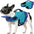 Gilet de sauvetage pour chien avec support de menton amovible