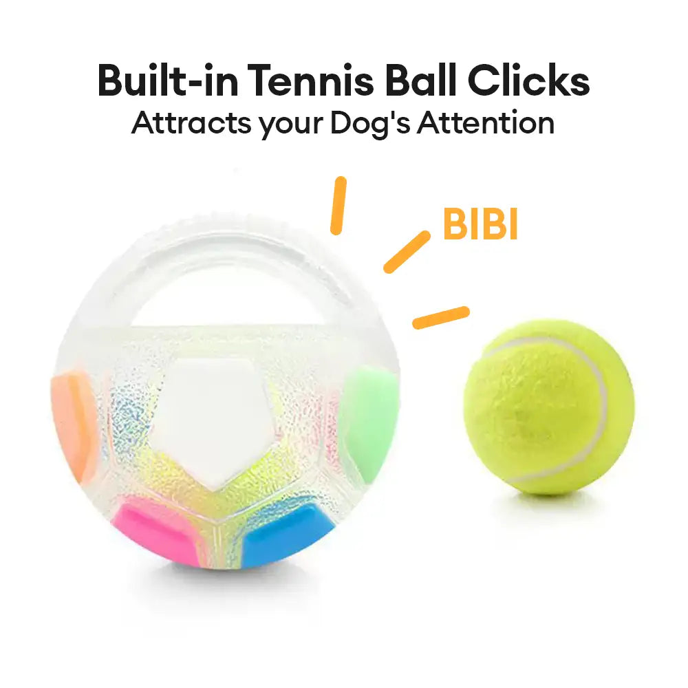 Balle de soccer pour chien avec poignée, jouet de mastication flottant