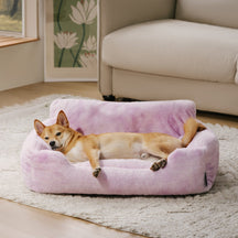 Lit Douillet Arc-en-Ciel Rêveur pour Chien - Lounger Licorne