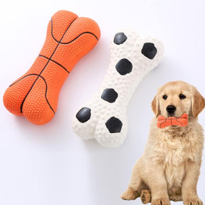 Jouet Os Squeaky Résistant Pour Chien