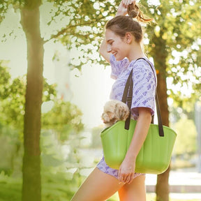 Sac de transport pour animaux de compagnie EVA léger imperméable grande capacité extérieur