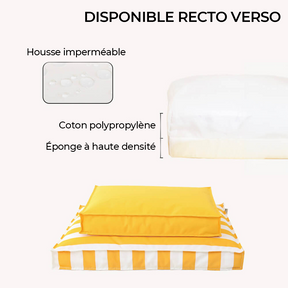 Lit Orthopédique Double Face Imperméable pour Chien