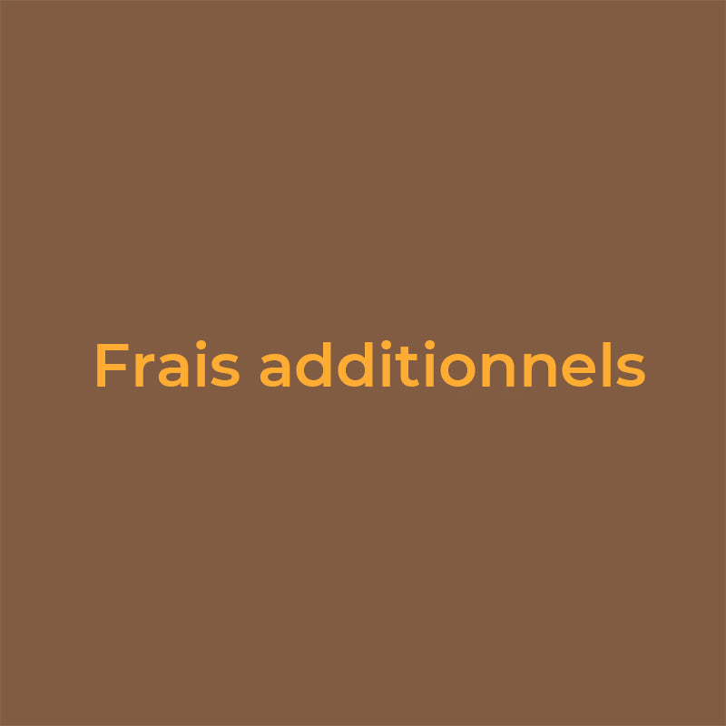 Frais additionnels