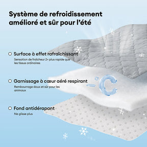 Tapis rafraichissant chien de siège refroidissant pour chiens - Chill Nest