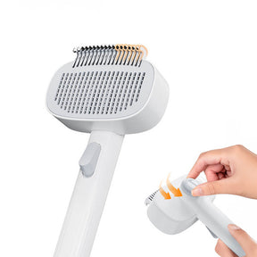 Outil de toilettage 2 en 1 pour animaux tête double nettoyante et démêlante