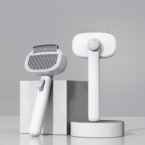 Outil de toilettage 2 en 1 pour animaux tête double nettoyante et démêlante