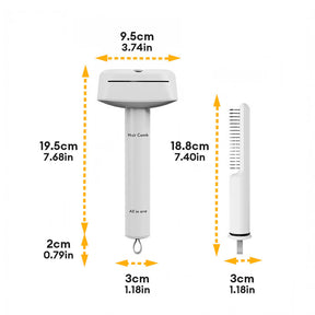 Brosse toilettage 3 en 1 anti perte de poils pour chien et chat