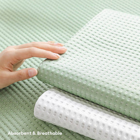 Coussin rafraîchissant avec bordure en dentelle délicate et housse de canapé effet glacé