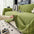 Jeté de canapé housse de canapé en chenille chevron élégant