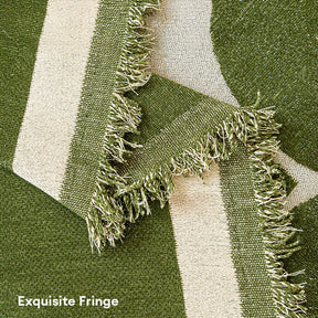 Couverture de canapé élégante en chenille réversible à motifs floraux