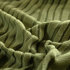 Housse de canapé magique intégrale antidérapante en jacquard à rayures