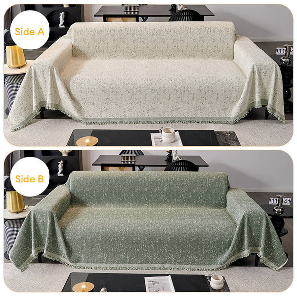 Jeté de canapé housse de canapé moderne minimaliste en chenille anti-rayures pour chats couverture complète