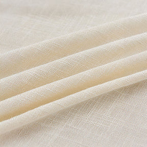 Housse de canapé en lin moderne durable avec franges minimalistes