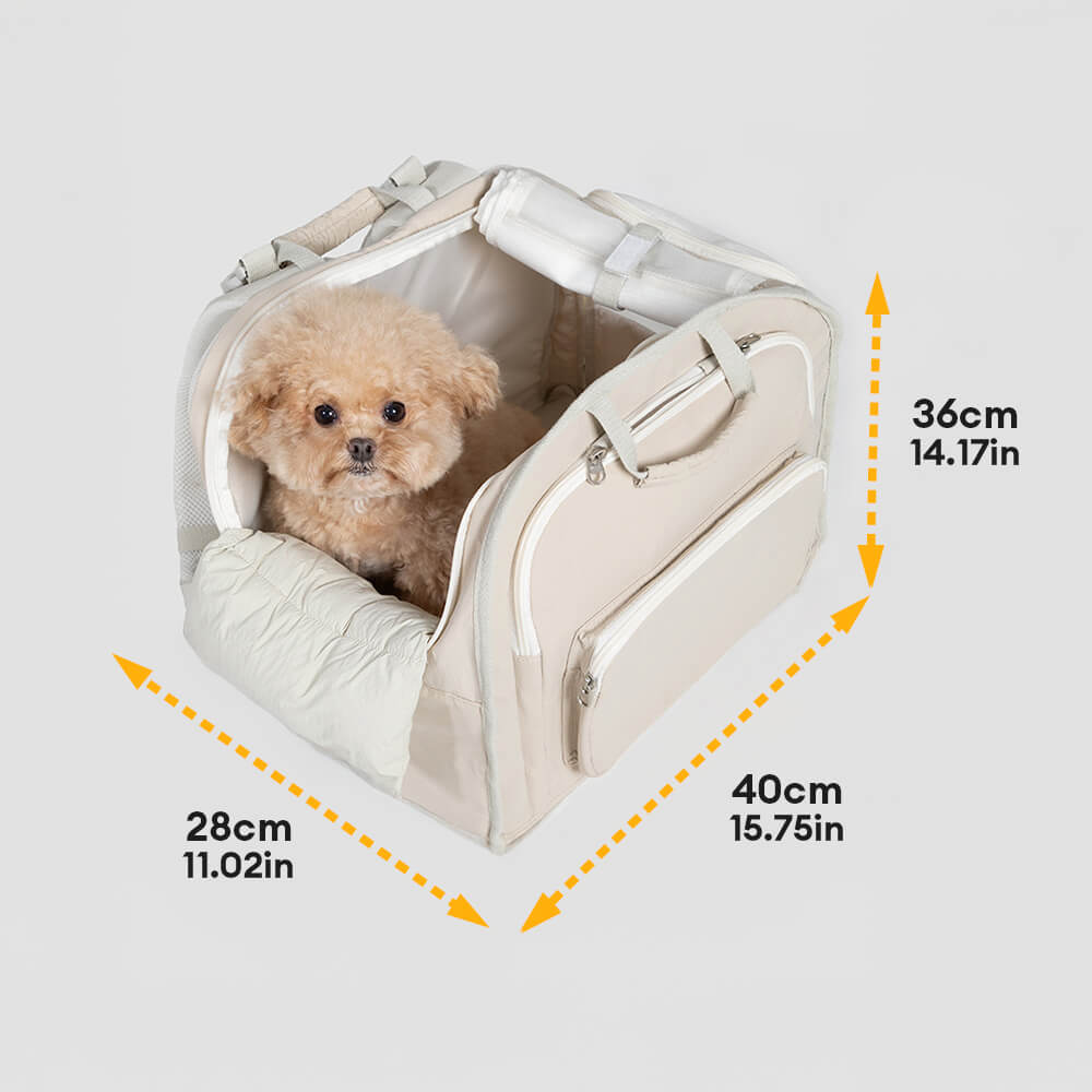 Sac à dos pour animaux de compagnie respirant imperméable et de grande capacité pour l'extérieur