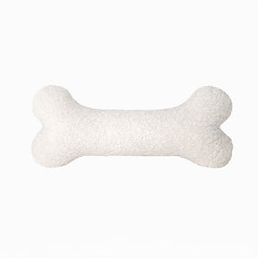 Coussin os en peluche doux et confortable pour canapé