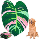 Tapis absorbant réutilisable lavable antidérapant pour chien
