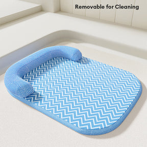 Lit pour chien avec soutien cervical résistant aux rayures imperméable et respirant