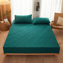 Housse de matelas matelassée douce et imperméable anti-taches