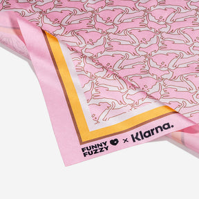 FUNNYFUZZY X Klarna Foulard pour animaux de compagnie et humains