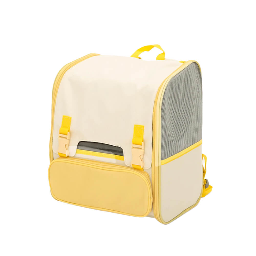 Sac à dos multifonctionnel entièrement respirant pour animaux de compagnie sac de transport pour chat