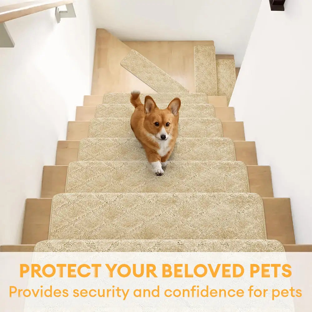 Protection de marche en faux sisal diamant résistant à l'usure, nez de marche antidérapant pour escaliers.