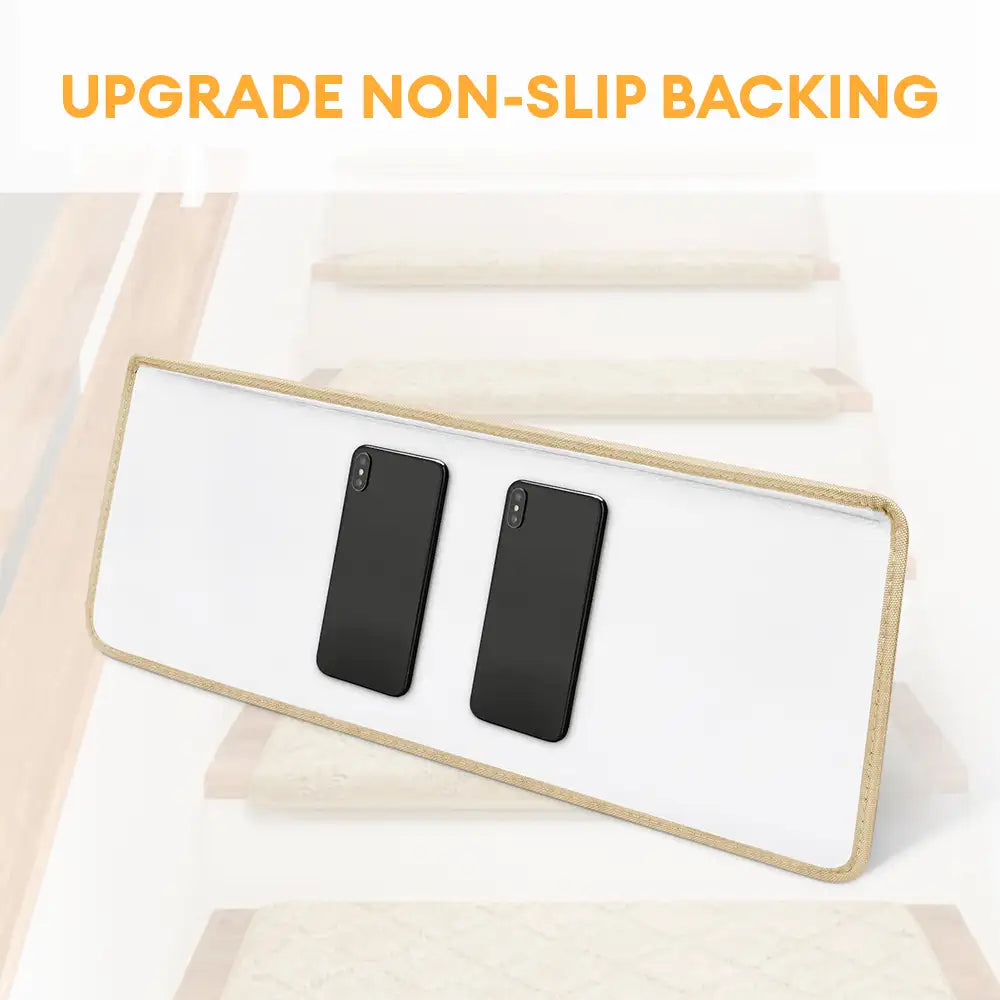 Protection de marche en faux sisal diamant résistant à l'usure, nez de marche antidérapant pour escaliers.