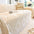 Jeté de canapé couverture de canapé en velours jacquard moelleux, épaisse et résistante aux rayures