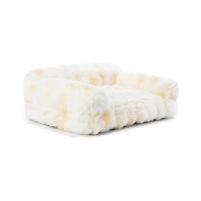 Canapé pour chat en peluche épaisse et douillette apaisante