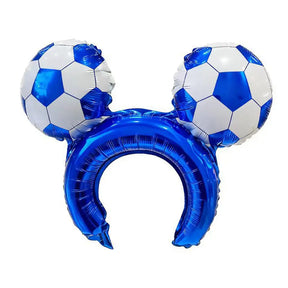 Bâtons de cheerleading de football Boom, ballon, serre-tête, jouet gonflable