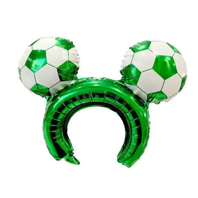Bâtons de cheerleading de football Boom, ballon, serre-tête, jouet gonflable
