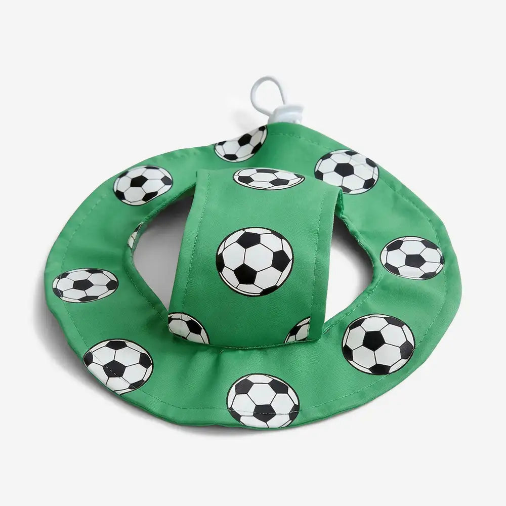 Chapeau pour animal de compagnie à motif de football