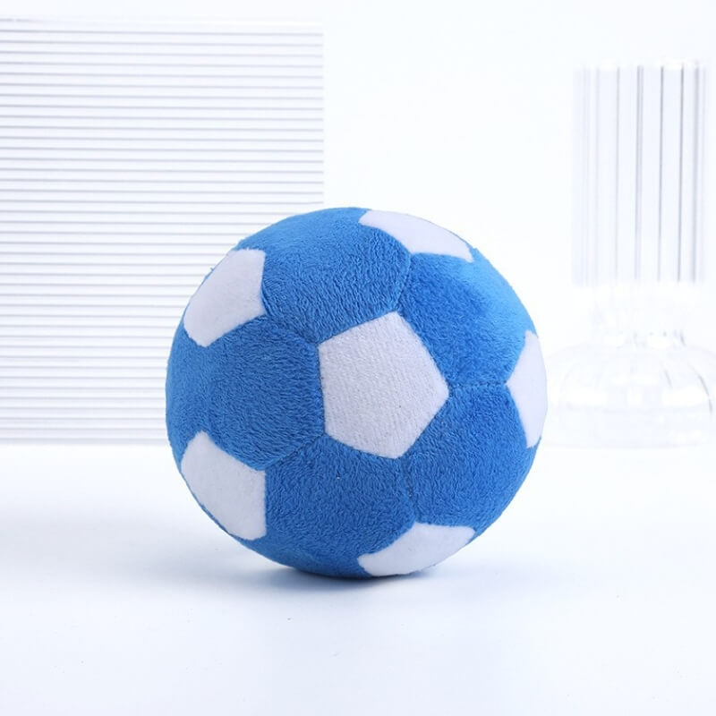 Jouet Interactif en Peluche Football Siffleur pour Chien