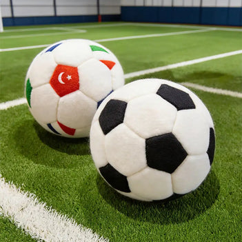 Coussin en peluche de football Jouets pour Chien