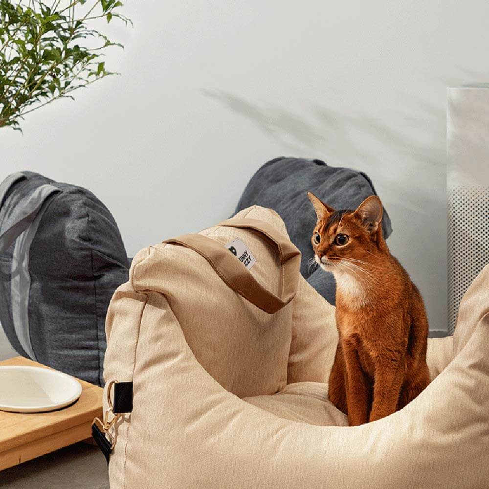 ISOFIX Siège de voiture pour chien avec système LATCH - Première classe