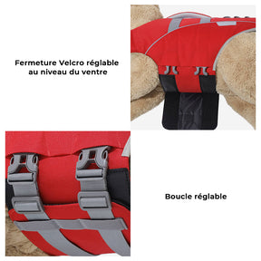 Gilet de sauvetage pour chien - Maître-nageur