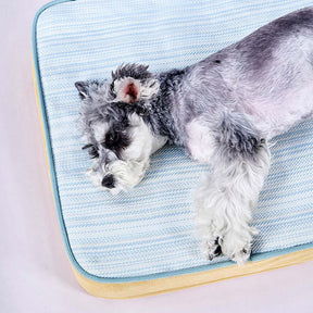 Lit orthopédique pour chien toutes saisons respirant avec doublure imperméable et coussin confortable