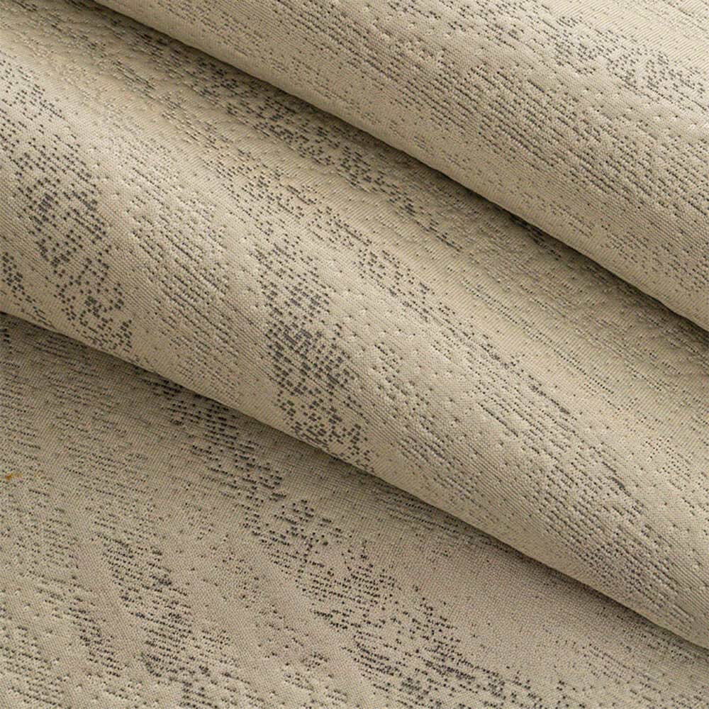 Housse de canapé en soie glacée toucher frais style minimaliste avec bord tressé