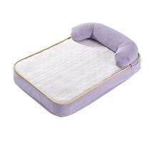 Lit orthopédique pour chien toutes saisons respirant avec doublure imperméable et coussin confortable